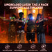 LaserBlaze Speelset 4-Persoons – Draadloos Laser Tag Spel met Pistolen & Body Gear | Laser Game voor Kinderen 6+ | Infrarood Speelgoed Pistolen Oplaadbaar More For Mini