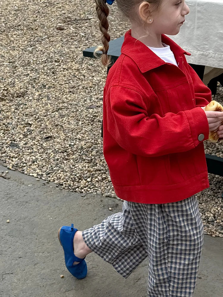 LUNÉ Barnjacka med broderi | Unisexjacka i bomull (1–9 år) More For Mini