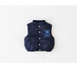 Bodywarmer - Malabo Unisex, Blauw/Groen, Katoen, Maat 0-4 Jaar-More For Mini