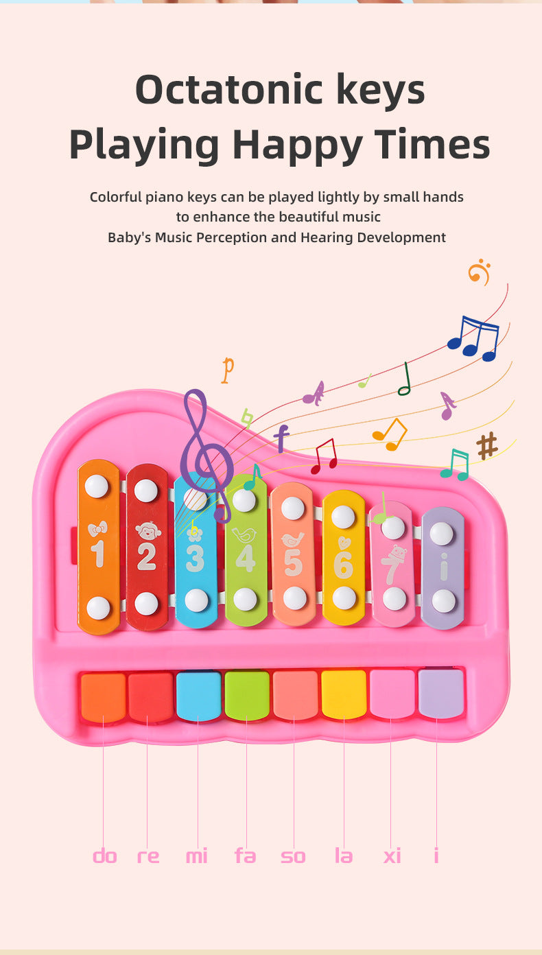 Pedagogisk Musikleksak för Baby, Småbarn, Förskolebarn, Barn – Xylofon & Pianouppsättning för Kreativ Utveckling MoreForMini
