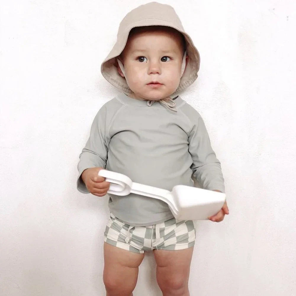 UV Simset Barn med Hatt – Solskydd 3-delar | 9M-7 år More For Mini