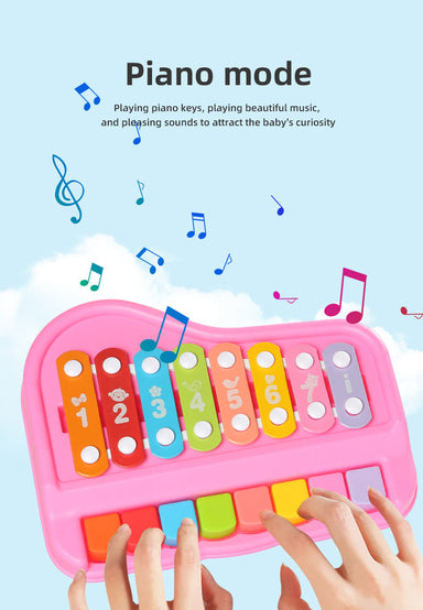 Educatief Muziekspeelgoed voor Baby, Peuter, Kleuter, Kinderen – Xylofoon & Piano Set voor Creatieve Ontwikkeling MoreForMini