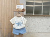 Mavino Dino Daze Set – Sommarset Småbarn 1–7 år – T-shirt + Rutig Shorts – 100 % Bomull – Unisex – Dino-tryck More For Mini