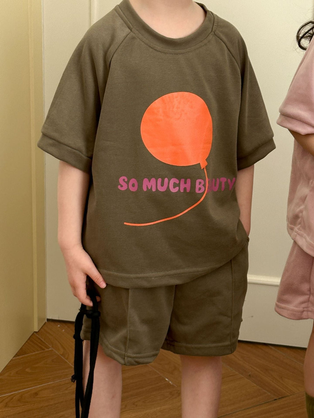 SunPop Sommarset för barn – Unisex tröja och shorts med soltryck | Bonbini Kids | Storlek 0–9 år More For Mini