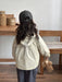 Vindjacka Parkas – CozyShield Unisex, Beige/Brun, Bomull, Storlek 0–8 år More For Mini