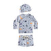 Baby Pojkar UV Simset med Hatt – UPF 50+ | 9M-7 år More For Mini
