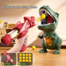Dinosaurie Skjutspel Barn – T-Rex Ball Shooter med Foamblollar More For Mini