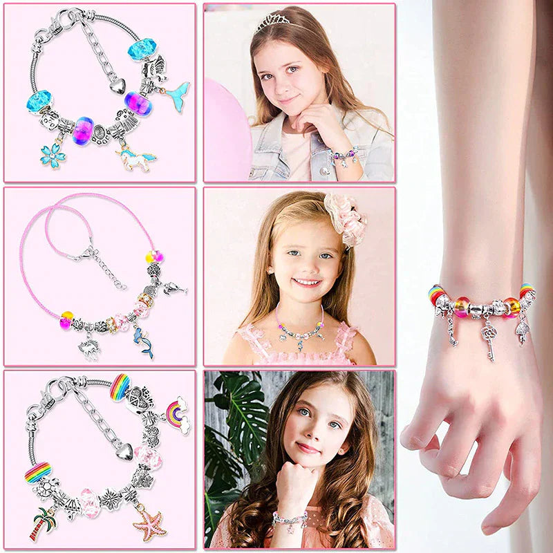 DIY Armband Kreationsset för Barn – Pärlor & Berlockkit More For Mini