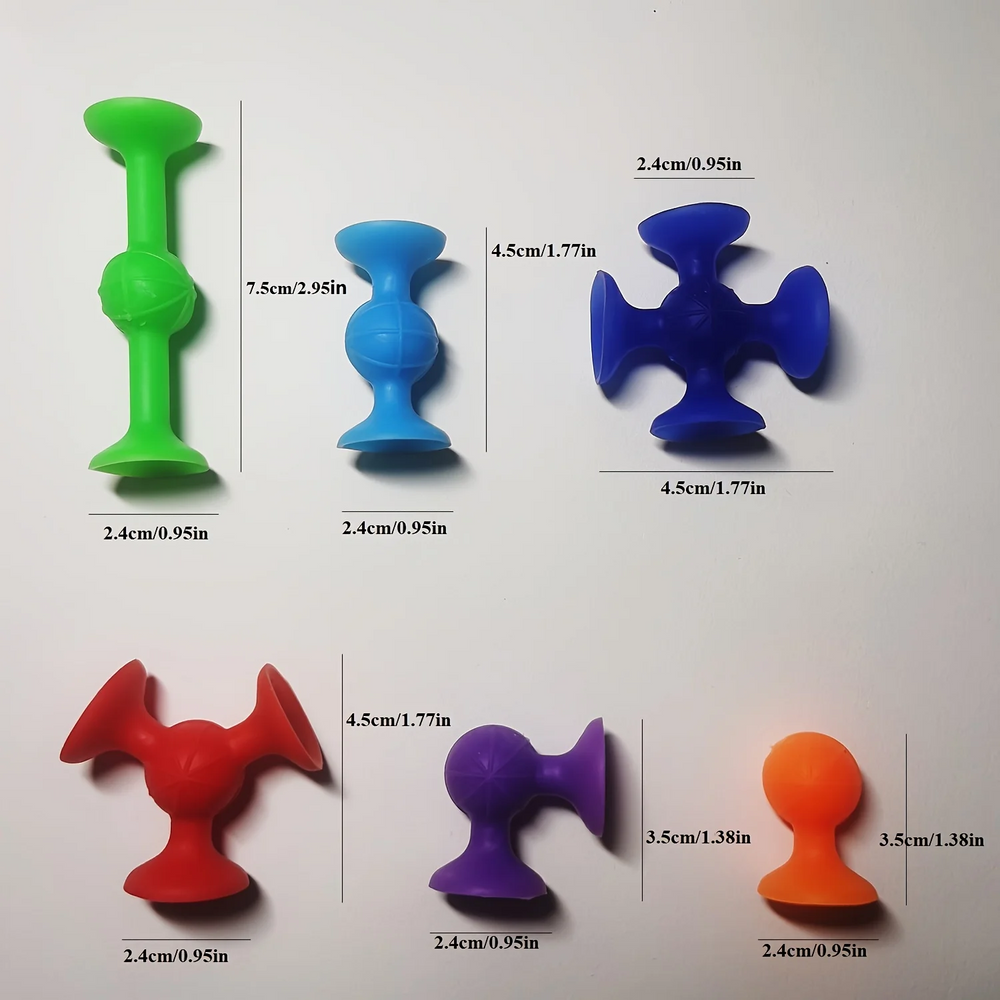 CleverPlay Zuignap Speelgoed – Educatief Bouw- & Constructiespeelgoed voor Kinderen More For Mini