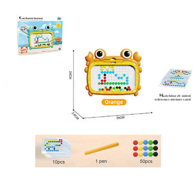 EduPlay Crabby Magneto Magneettablet – Rommelvrij Creatief Spelen & Leren voor Kinderen More For Mini