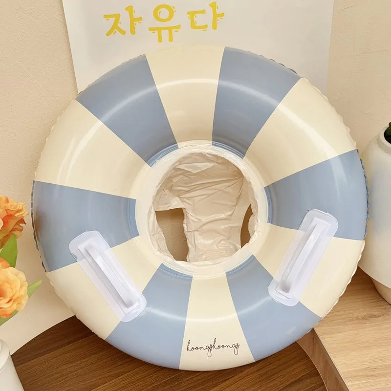 Baby Simring med Soltak – Uppblåsbar Float | Upp till 25kg More For Mini