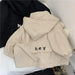 Windjas met Capuchon – Conakry Unisex, Beige/Zwart, Polyester, Maat 2-6 Jaar-More For Mini