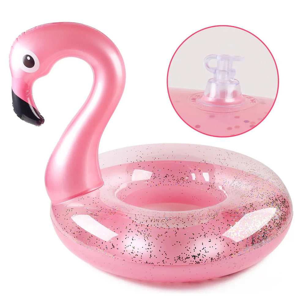 Flamingo Simring Glitter – Uppblåsbar Pool Float | Strand & Pool More For Mini