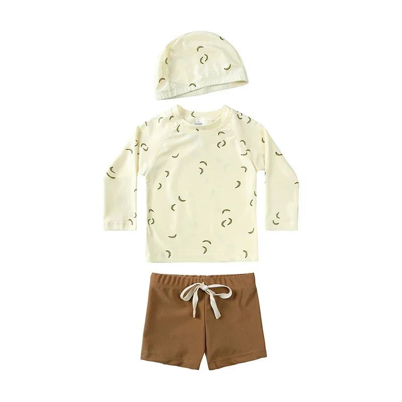 UV Simset Barn med Hatt – Solskydd 3-delar | 9M-7 år More For Mini