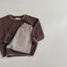 Gebreide Trui Retro - Toem Meisjes, Bruin/Beige/Wit, Katoen, Maat 0-7 Jaar-More For Mini