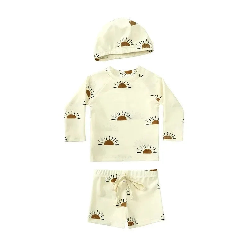 Baby Pojkar UV Simset med Hatt – UPF 50+ | 9M-7 år More For Mini