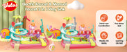 AquaFun PlayPark Vattenlekbord – Lärorik Vattenleksak med Fontän, Rutschkana & Djur | För Inne- & Utelek | För Barn 2–6 År More For Mini