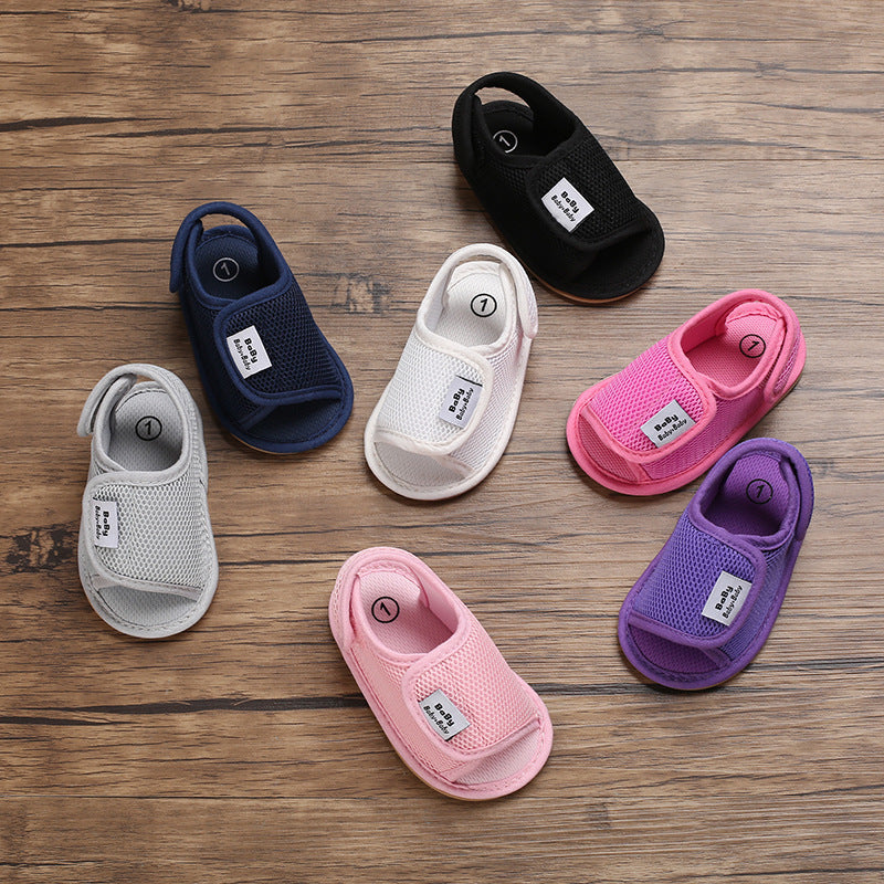 Babysandal – BabaLulu, Unisex, Andningsbart Mesh, Halkfri Sula, Storlek 0–2 år More For Mini
