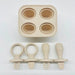 5-delars Baby Bitring Set – BPA-fri Silikon med Handring Lilla Lycka