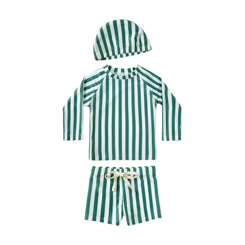 UV Simset Barn med Hatt – Solskydd 3-delar | 9M-7 år More For Mini