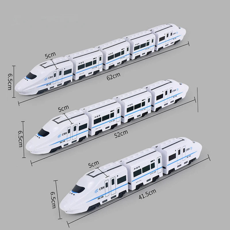 Hoge Snelheid Trein Speelset – Voor Jongens & Meisjes, Educatief, Bouw- & Speelset, 3+ Jaar-More For Mini