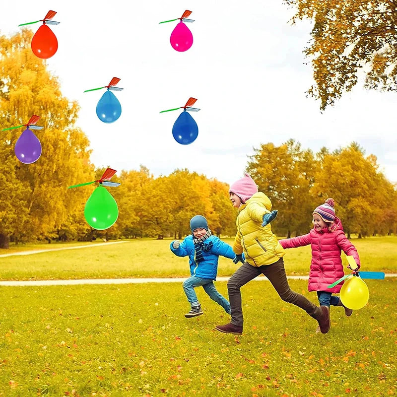 Ballonghelikopter Leksak 6 St – Flygande Ballonger Utomhusleksak More For Mini