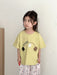 3D T-shirt med björnar som hoppar hopprep – Beary Bounce Unisex, Beige/Grön, Bomull, Storlek 0–8 år More For Mini