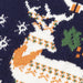 Kersttrui met Rendieren en Sneuwvlokken - Unisex, Rood/Blauw, Katoen, Maat 1-6 Jaar-More For Mini