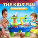 AquaPlayland 3-i-1 Sand- och Vattensbord för Barn | Lekbord med Tillbehör (2–6 År) More For Mini
