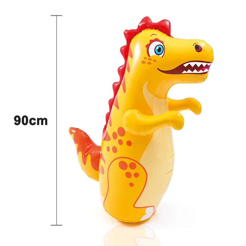 Uppblåsbar Dino Boxningssäck för Barn – Studsande Leksak More For Mini