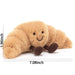 Lachende Croissant Knuffel – Zachte Pluche Kussen voor Kinderen en Volwassenen More For Mini