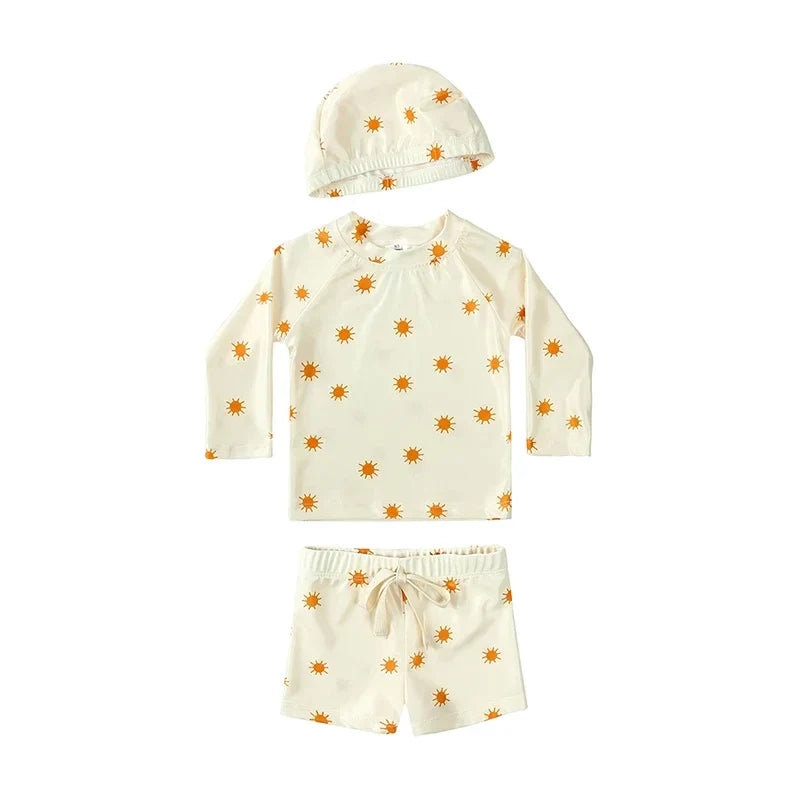 UV Simset Barn med Hatt – Solskydd 3-delar | 9M-7 år More For Mini