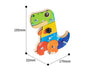 Träbaserad 3D Dino Byggsats – Pedagogiskt STEM-leksak, Bygg & Lek, Motorisk Utveckling, från 2 År More For Mini