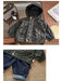 Windjas met Luipaard print en Capuchon - Savanna Meisjes, Bruin/Zwart, Polyester, Maat 0-5 Jaar-More For Mini