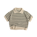Livo Milo Stickad Pikétröja för Barn – Kort ärm – Unisex – Randig – 100 % bomull – 0–6 år More For Mini