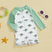 TurtlySafe Zwemromper Baby & Peuter | Lange Mouwen | UV-Bescherming | Schildpad, Palm of Boot Print | 3m-3jr More For Mini