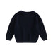 Gebreide Trui - Amba Unisex, Wit/Zwart/Blauw/Roze/Groen/Grijs/Bruin, Katoen, Maat 0-6 jaar-More For Mini