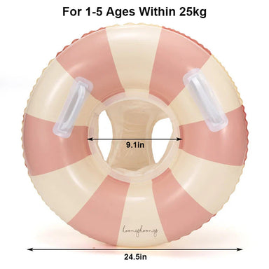 Baby Simring med Soltak – Uppblåsbar Float | Upp till 25kg More For Mini