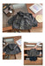 Windjas met Luipaard print en Capuchon - Savanna Meisjes, Bruin/Zwart, Polyester, Maat 0-5 Jaar-More For Mini