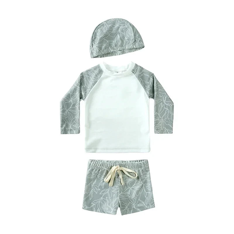 UV Simset Barn med Hatt – Solskydd 3-delar | 9M-7 år More For Mini