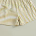 JungleJump Zomerset Jongens | T-shirt met Aapjes & Gestreepte Short | Katoen & Polyester | 6mnd–4jr | Blauw & Geel More For Mini