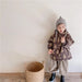 Jas met Capuchon – Knuffel Unisex, Bruin/Beige, Polyester, Maat 0-6 Jaar-More For Mini