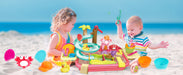 AquaFun PlayPark Vattenlekbord – Lärorik Vattenleksak med Fontän, Rutschkana & Djur | För Inne- & Utelek | För Barn 2–6 År More For Mini