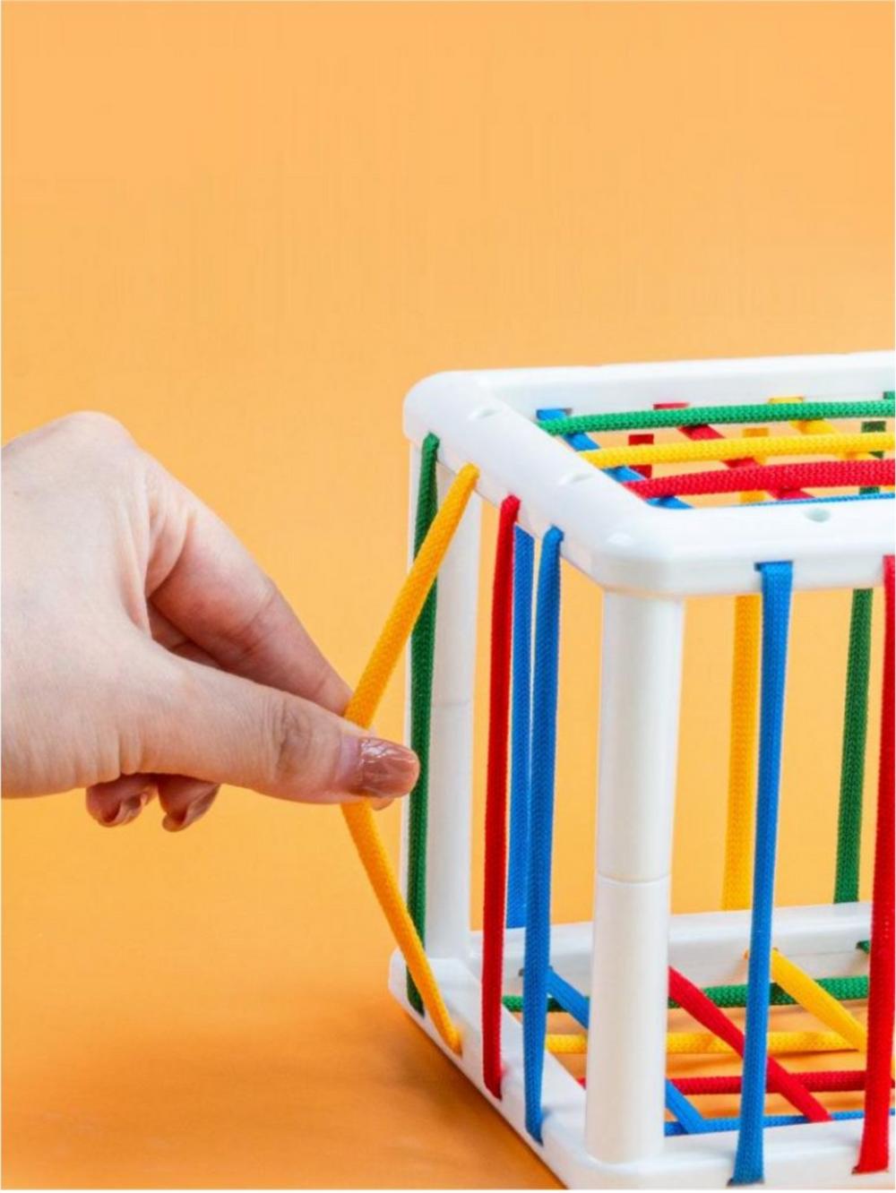 Sensorisk formkub – KibiTots Baby, Montessori, BPA-fri, från 6 månader More For Mini
