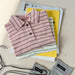 OWA Polo Stripe Unisex Barntröja 0–6 år | Randig pikétröja – Bomull More For Mini