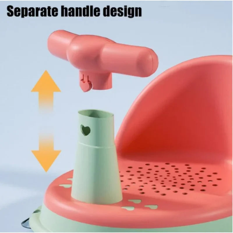 Ergonomisk Babybadstol med Halkskydd – Säker & Bekväm från 6 Månader More For Mini