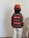 Pikétröja med ränder – LuckyStripe Unisex, Brun/Grå, Bomull, Storlek 0–8 år More For Mini