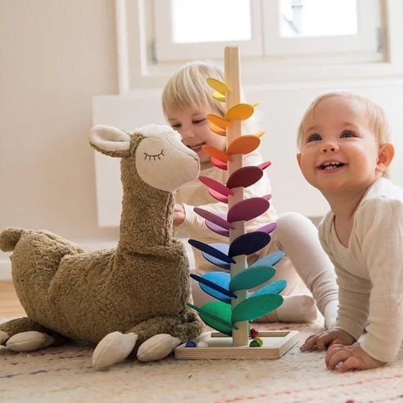 Trä Musikträd med Kulor – Pedagogisk Kulbana Leksak för Barn | MelodySprout 71 cm More For Mini