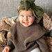 Gebreide Trui - Amba Unisex, Wit/Zwart/Blauw/Roze/Groen/Grijs/Bruin, Katoen, Maat 0-6 jaar-More For Mini