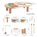Trämusikbord – Pedagogiskt Musikinstrument för Barn, Inklusive Trummor, Xylofon & Cymbaler, från 1 år More For Mini